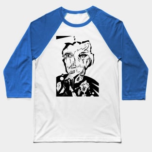 The thinker Baseball T-Shirt